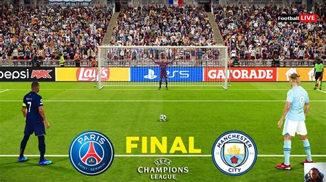 Man City Vs PSG Penalty Shootout Final UEFA Champions League 2024