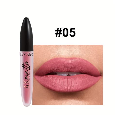 Matte Lippenstift Samtiger Matte Lipgloss Lippenbalsam Lang Anhaltend