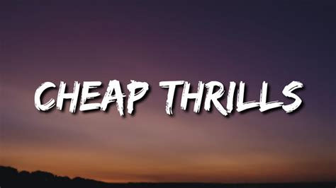 Sia Cheap Thrills Lyrics Song Ft Sean Paul Come On Come On Turn