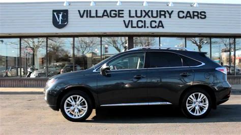 2010 Lexus Rx 450h Hybrid In Review Village Luxury Cars Toronto Youtube