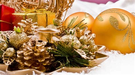Картинки елочные украшения, хвоя, шишки, декор, новый год - обои ...