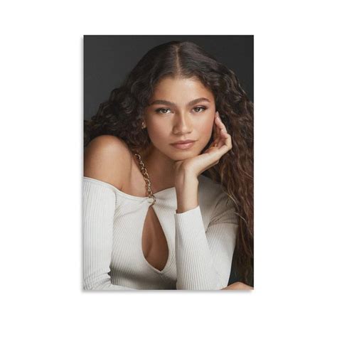 Zendaya Actress Singer Poster 4 Canvas Poster Wall Art Picture Prints