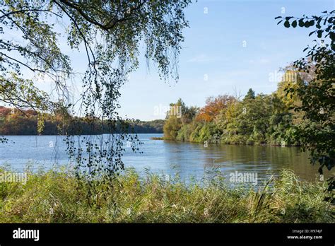 Virginia Water Lake, Virginia Water, Surrey, England, United Kingdom ...