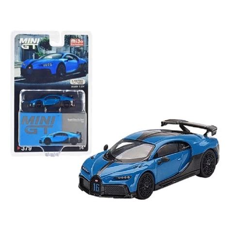 Miniatura Mini Gt Bugatti Chiron Pur Sport Mijo Exclusivo Shopee Brasil