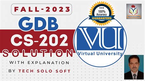 CS202 GDB Solution Fall 2023 CS202 GDB Solution 100 Accurate By