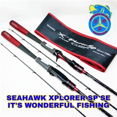 Jual Joran Seahawk Xplorer Sp Se Bc Dan Spinning Shopee Indonesia