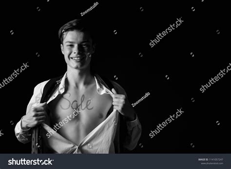 Chests Sexy Muscular Athletes Nude Torsosand Stock Photo Shutterstock