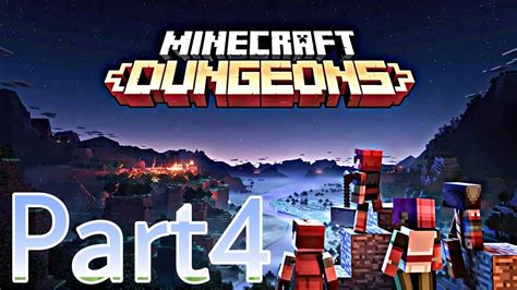 Minecraft Dungeons Part 4 Baylee Gavin Yekan YouTube