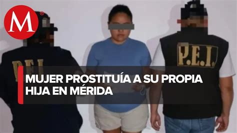 Una mujer de 34 años es arrestada por prostituir a su hija en Mérida