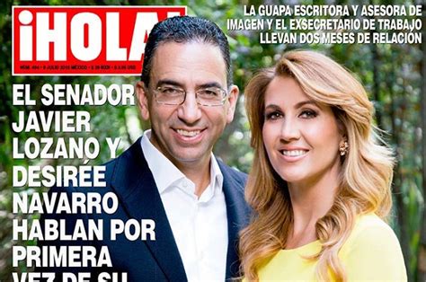 Critican A Javier Lozano Alarcón Por Aparecer En Revista Hola E 2019