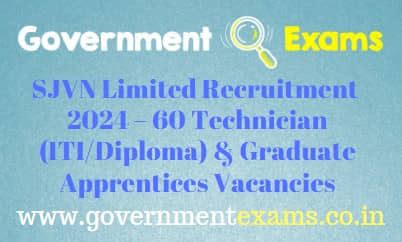 Sjvn Ltd Uttarakhand Apprentice Recruitment Government Exams