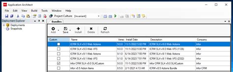 Additional Features Of Infor Crm Slx Application Architect Lan Program