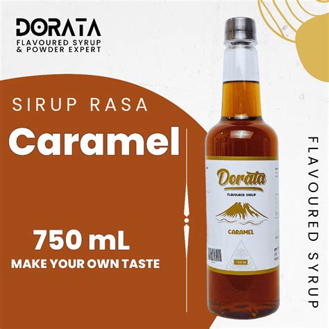 Jual Syrup Caramel Dorata 750 Ml Sirup Dorata Rasa Karamel Premium