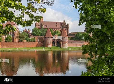 Malbork Castle Is Seen In Malbork Poland On 18 May 2019 The Castle Of