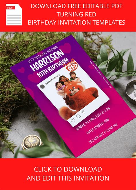 Free Printable Birthday Invite - Printable Word Searches