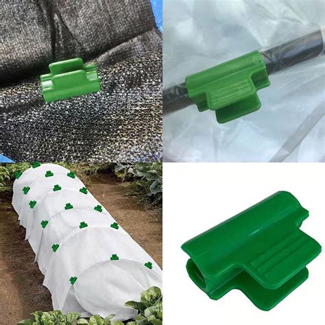 Pcs Greenhouse Accessories Cm Greenhouse Clip Press Film Card