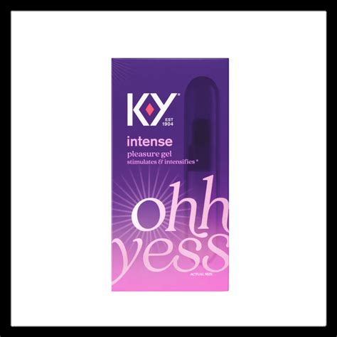 K Y® Intense Pleasure Gel Stimulates And Intensifies