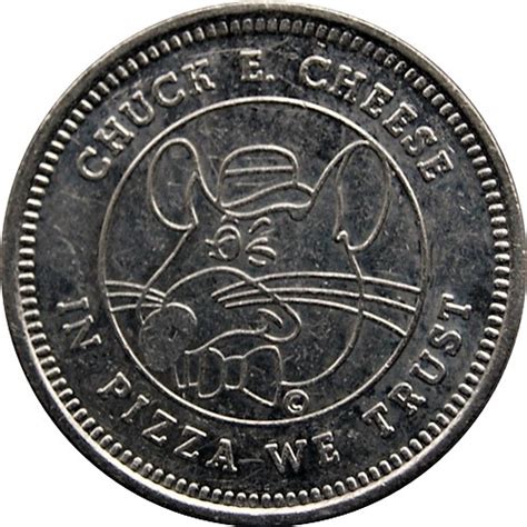 Token Chuck E Cheese Bilingual Steel Canada Numista