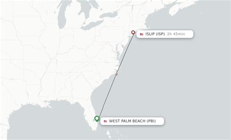 Direct Non Stop Flights From West Palm Beach To Islip Schedules