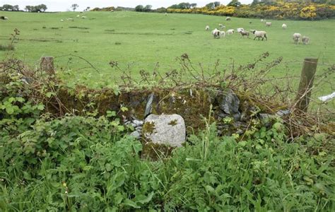 Old Milestone By The B North Of David Elis Williams Cc By Sa