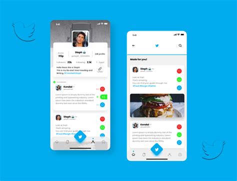 Twitter Mobile App Ui Design By Nagib Al Sadik On Dribbble