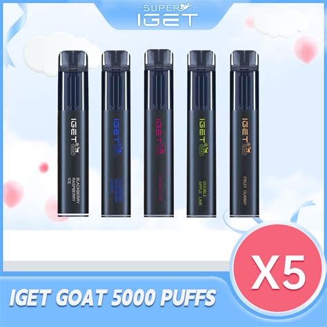 IGET GOAT 5000 PUFFS 5 Super IGET