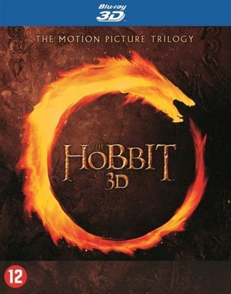 The Hobbit Trilogy 2d And 3d Blu Ray Luke Evans Dvds