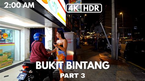 K Hdrpart Bukit Bintang Kuala Lumpur Night Life Am