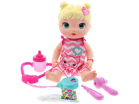 Boneca Baby Alive Loira Cuida De Mim Acess Rios Hasbro Bonecas