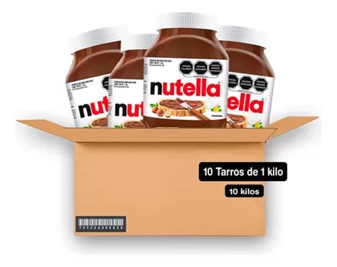 Kilos Nutella Crema De Avellanas Cacao Chocolate Tarro Env O Gratis