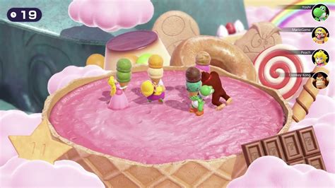 Mario Party Superstars Yoshi Vs Wario Vs Donkey Kong Vs Peach