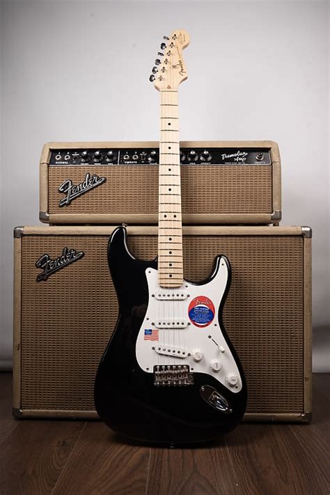 Fender Usa Eric Clapton Blackie Stratocaster In Reverb