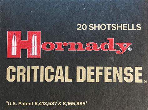 Hornady Critical Defense 410 Bore Triple Defense Slug And Two 35 Cal Round Balls 2 12″ 20 Rds