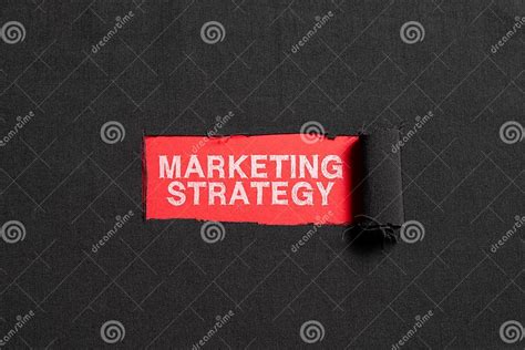 Writing Displaying Text Marketing Strategy Internet Concept Plan Of