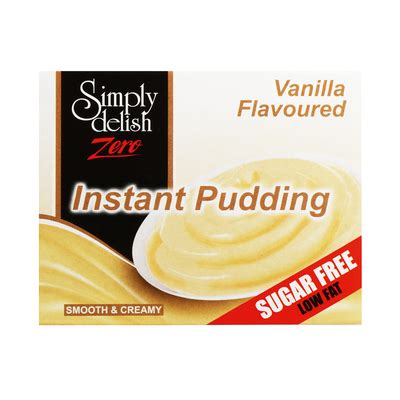 Simply Delish Sugar Free Vanilla Flavoured Instant Pudding G Smart