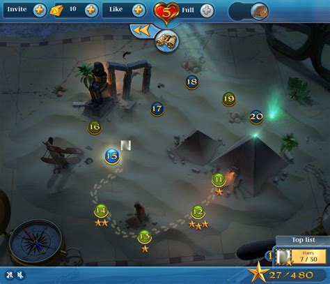 Screenshot Of Pyramid Solitaire Saga Browser 2012 Mobygames