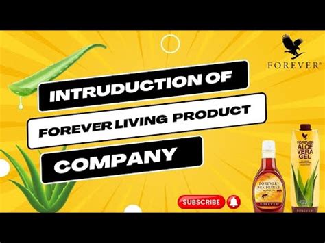 Introduction Of Forever Living Product International Company YouTube