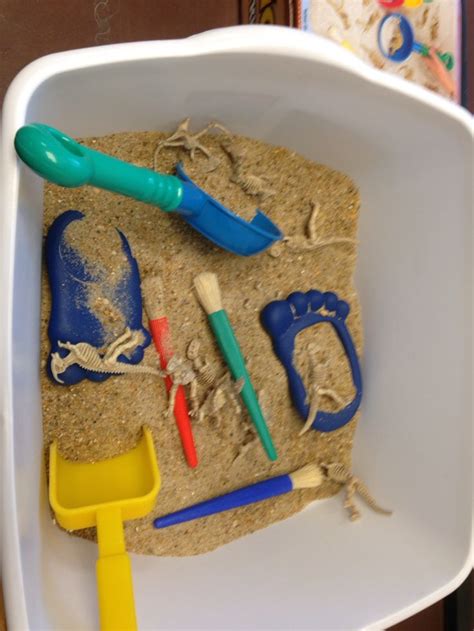 Dino Dig Excavation Kit Sensory Bin Sensory Bins Excavation Kit