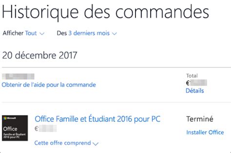 Utiliser des clés de produit avec Office Support Office