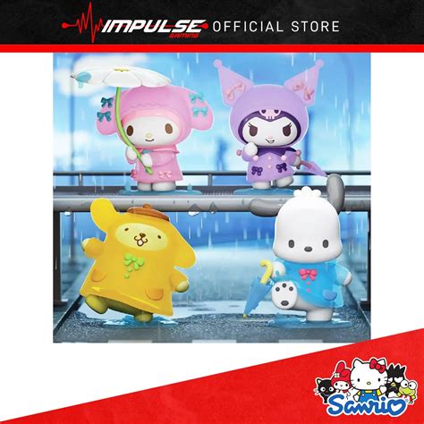 Langbowang Sanrio License Sanrio Its Raining Day Series 三丽鸥家族下雨天摆件系列 Shopee Malaysia