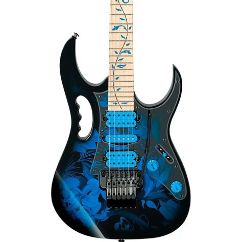 Ibanez JEM77P Steve Vai Signature JEM Premium Guitar Blue Floral