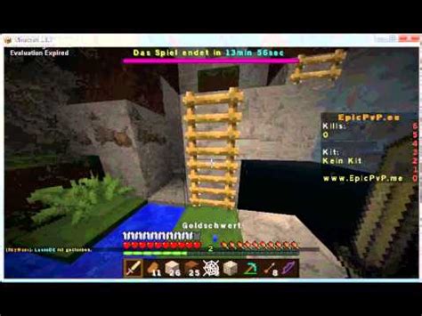 Minecraft Cracked Skywars 02 Bischen Reden Bischen Server YouTube