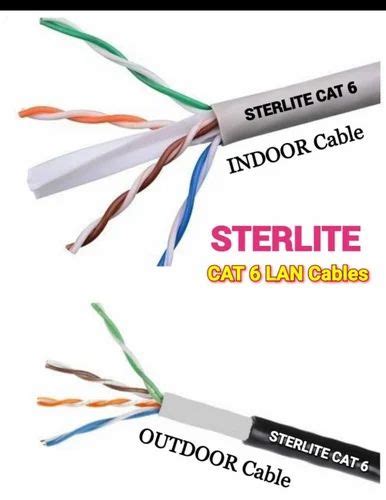 Sterlite Cat 6 Data Cable At Rs 17 5 Meter In Ahmedabad Id 2849520059388