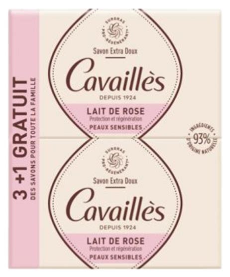 Savon Extra Doux Lait De Rose Rog Cavaill S Hygi Ne Corporelle