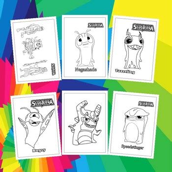 Printable Slugterra Coloring Pages for Kids: Where Slugs Transform into ...