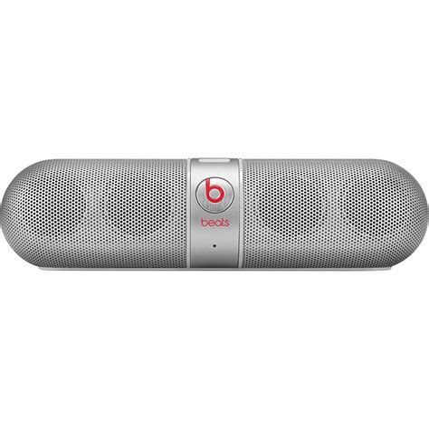 Beats Portable Speaker Bluetooth NFC Silver Jarir Bookstore KSA