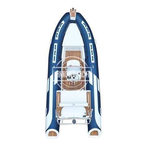 Sport Rib480 16ft Semi Rigid Fiberglass Hull Hypalon Pvc Rib Inflatable