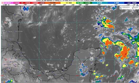 Vaguada Causara Lluvias En Gran Parte Del Estado De Quintana Roo