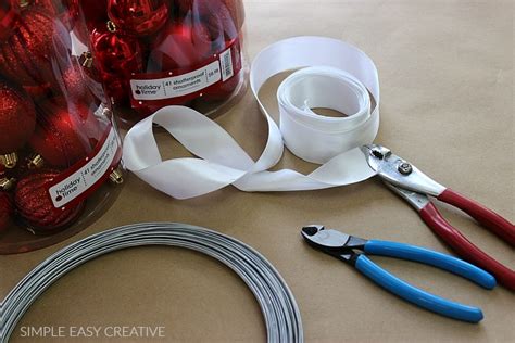 DIY Ornament Garland - Hoosier Homemade