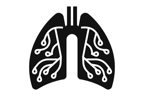 Pneumonia Lungs Icon Simple Style Graphic By Nsit0108 Creative Fabrica